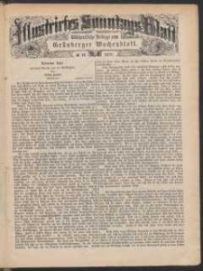 Illustrirtes Sonntags Blatt: Wöchentliche Beilage zum Grünberger Wochenblatt, No. 46. (1879)