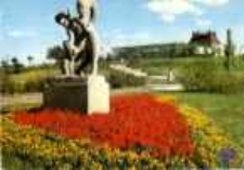 Zielona Góra; Park Winny; w głębi Palmiarnia