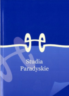 Studia Paradyskie, t. 22