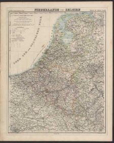 Niederlande und Belgien [Dokument kartograficzny]