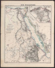 Die Nillander [Dokument kartograficzny]