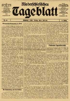 Niederschlesisches Tageblatt, no 154 (Freitag, den 4. Juli 1913)