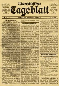 Niederschlesisches Tageblatt, no 264 (Sonntag, den 9. November 1913)