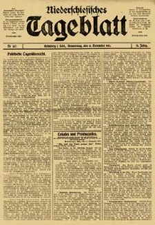 Niederschlesisches Tageblatt, no 267 (Donnerstag, den 13. November 1913)