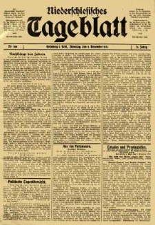 Niederschlesisches Tageblatt, no 288 (Dienstag, den 9. Dezember 1913)