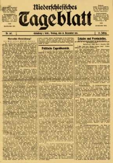 Niederschlesisches Tageblatt, no 297 (Freitag, den 19. Dezember 1913)