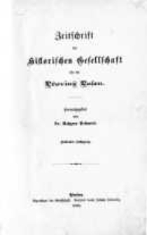 Zeitschrift der Historischen Gesellschaft f&uuml;r die Provinz Posen, Jg. 7 (1892)