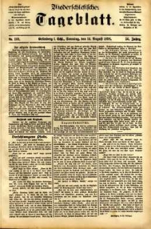 Niederschlesisches Tageblatt, no 189 (Grünberg i. Schl., Sonntag, den 14. August 1898)