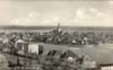 Krosno Odrzańskie / Crossen a. O. im Hochwasser; w czasie powodzi 