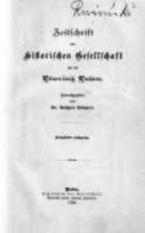 Zeitschrift der Historischen Gesellschaft f&uuml;r die Provinz Posen, Jg. 13 (1898)