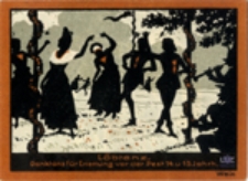 Löbtenz. Danktanz für Errertung vor der Pest 14.u 15.Jahrh. / Löbtenz. Taniec dziękczynny XIV-XV w.