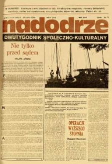 Nadodrze: dwutygodnik społeczno-kulturalny, nr 8 (4 lipca-17 lipca 1982)