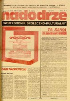 Nadodrze: dwutygodnik społeczno-kulturalny, nr 9 (18 lipca-31 lipca 1982)