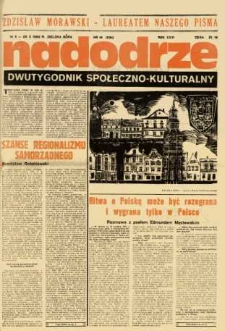 Nadodrze: dwutygodnik społeczno-kulturalny, nr 15 (10-23 października 1982)