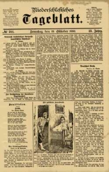 Niederschlesisches Tageblatt, no 244 (Sonntag, den 18. Oktober 1885)
