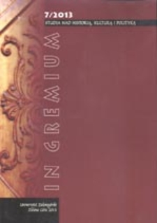 In Gremium : studia nad historią, kulturą i polityką, tom 7