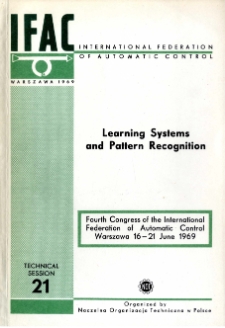 Learning Systems and Pattern Recognition = Układy uczące się i rozpoznawanie obraz&oacute;w (21)
