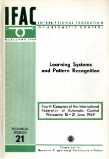Learning Systems and Pattern Recognition = Układy uczące się i rozpoznawanie obrazów (21)