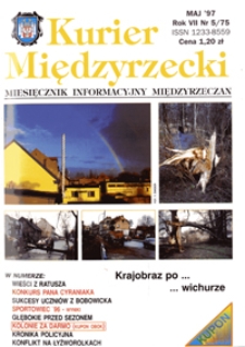 Kurier Międzyrzecki. Miesięcznik Informacyjny Międzyrzeczan, nr 5 (maj 1997 r.)