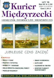 Kurier Międzyrzecki. Miesięcznik Informacyjny Międzyrzeczan, nr 2 (luty 1998 r.)