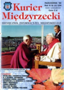 Kurier Międzyrzecki. Miesięcznik Informacyjny Międzyrzeczan, nr 10 (październik 1999 r.)