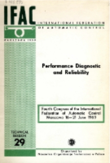 Performance Diagnostic and Reliability = Diagnostyka jakościowa i niezawodność (29)