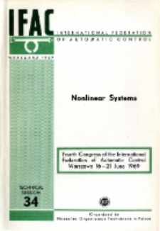 Nonlinear Systems = Układy nieliniowe (34)