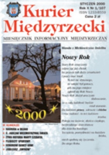 Kurier Międzyrzecki. Miesięcznik Informacyjny Międzyrzeczan, nr 1 (styczeń 2000 r.)