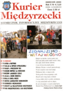 Kurier Międzyrzecki. Miesięcznik Informacyjny Międzyrzeczan, nr 4 (kwiecień 2000 r.)