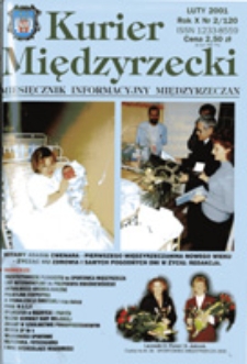 Kurier Międzyrzecki. Miesięcznik Informacyjny Międzyrzeczan, nr 2 (luty 2001 r.)