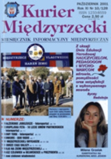 Kurier Międzyrzecki. Miesięcznik Informacyjny Międzyrzeczan, nr 10 (październik 2001 r.)