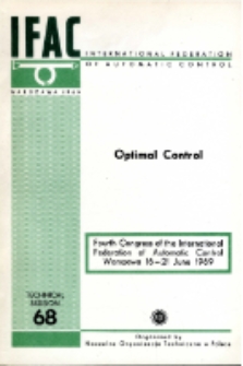 Optimal Control = Sterowanie optymalne (68)