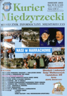 Kurier Międzyrzecki. Miesięcznik Informacyjny Międzyrzeczan, nr 4 (kwiecień 2002 r.)