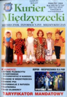 Kurier Międzyrzecki. Miesięcznik Informacyjny Międzyrzeczan, nr 3 (marzec 2004 r.)