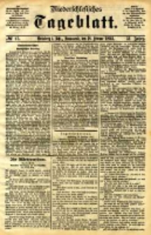 Niederschlesisches Tageblatt, no 42 (Grünberg i. Schl., Sonnabend, den 18. Februar 1893)