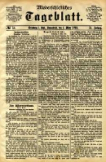 Niederschlesisches Tageblatt, no 54 (Grünberg i. Schl., Sonnabend, den 4. März 1898)