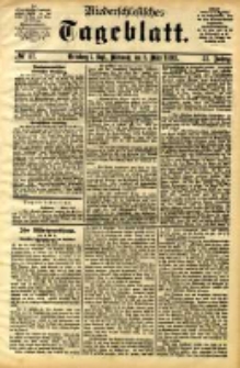 Niederschlesisches Tageblatt, no 57 (Gr&uuml;nberg i. Schl., Mittwoch, den 8. M&auml;rz 1893)