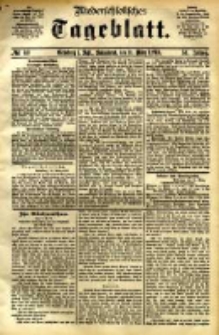 Niederschlesisches Tageblatt, no 60 (Grünberg i. Schl., Sonnabend, den 11. März 1893)
