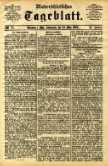 Niederschlesisches Tageblatt, no 72 (Grünberg i. Schl., Sonnabend, den 25. März 1893)