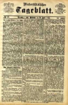 Niederschlesisches Tageblatt, no 97 (Grünberg i. Schl., Mittwoch, den 26. April 1893)