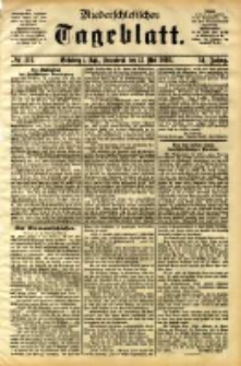 Niederschlesisches Tageblatt, no 111 (Gr&uuml;nberg i. Schl., Sonnabend, den 13. Mai 1893)