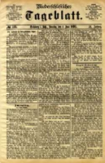 Niederschlesisches Tageblatt, no 129 (Gr&uuml;nberg i. Schl., Sonntag, den 4. Juni 1893)