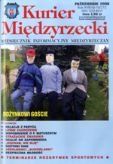 Kurier Międzyrzecki. Miesięcznik Informacyjny Międzyrzeczan, nr 10 (październik 2008 r.)