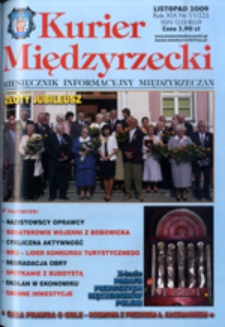 Kurier Międzyrzecki. Miesięcznik Informacyjny Międzyrzeczan, nr 11 (listopad 2009 r.)