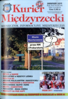 Kurier Międzyrzecki. Miesięcznik Informacyjny Międzyrzeczan, nr 8 (sierpień 2011 r.)