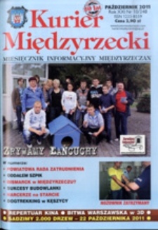 Kurier Międzyrzecki. Miesięcznik Informacyjny Międzyrzeczan, nr 10 (październik 2011 r.)