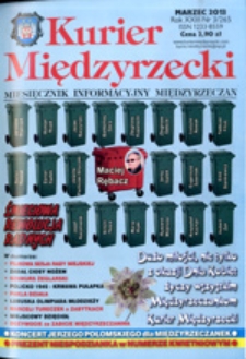 Kurier Międzyrzecki. Miesięcznik Informacyjny Międzyrzeczan, nr 3 (marzec 2013 r.)