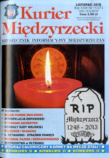 Kurier Międzyrzecki. Miesięcznik Informacyjny Międzyrzeczan, nr 11 (listopad 2013 r.)
