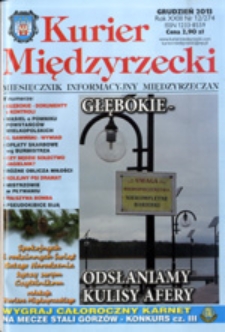 Kurier Międzyrzecki. Miesięcznik Informacyjny Międzyrzeczan, nr 12 (grudzień 2013 r.)