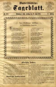 Niederschlesisches Tageblatt, no 151 (Gr&uuml;nberg i. Schl., Freitag, den 30. Juni 1893)